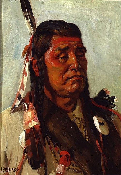 Chief Big Brave - Blackfoot